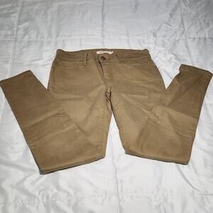 Levi's 710 Super Skinny Women's Mid-Rise Jeans Size 27x28 Tan